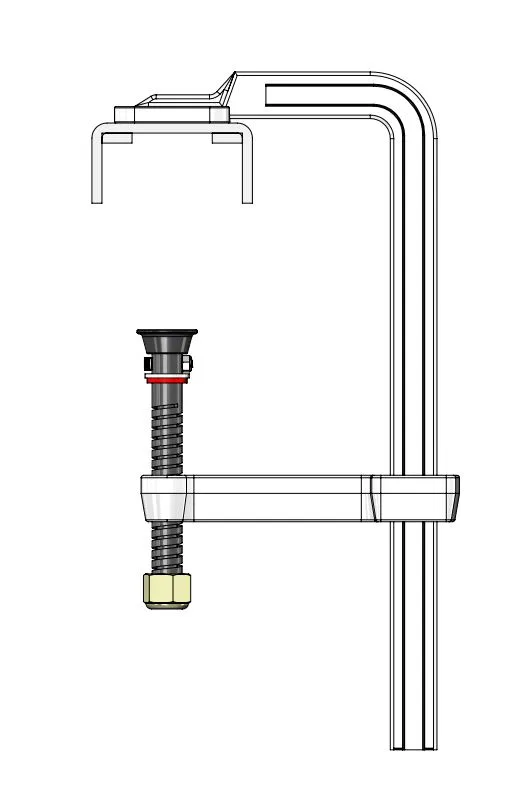 ITL-1 – SUPERSPRINGS Leaf Spring Compression Tool, Used To Compress Leaf Spring While Banding For In - view 2